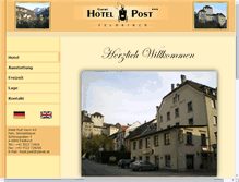 Tablet Screenshot of hotel-post-feldkirch.at